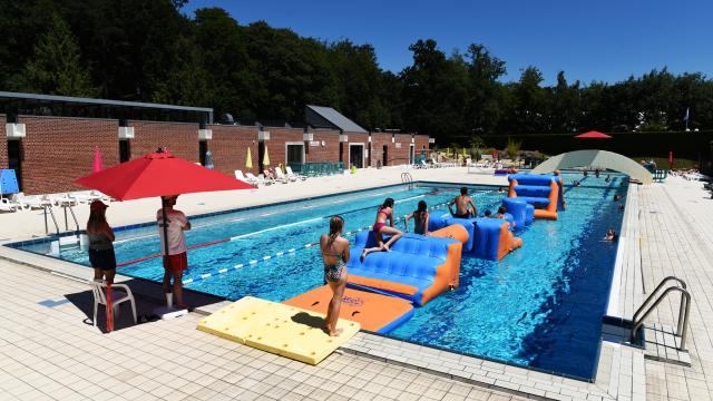 Bagnoles Orne Piscine Structure Gonflable Enfant Ludique