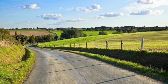 Route en campagne - France