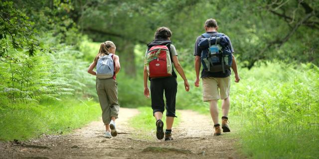 Bagnoles Orne Randonne Marche Balade Famille Enfant Parent Groupe Nature Foret Itineraire Circuit Adobestock