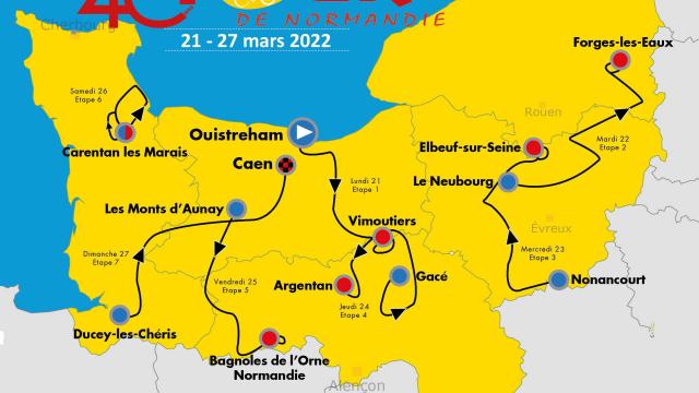 Bagnoles Orne Carte Tour Normandie Parcours Etape Monts Aunay Bagnoles Orne 2022