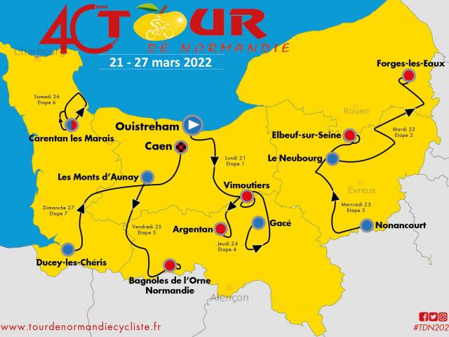 Bagnoles Orne Carte Tour Normandie Parcours Etape Monts Aunay Bagnoles Orne 2022