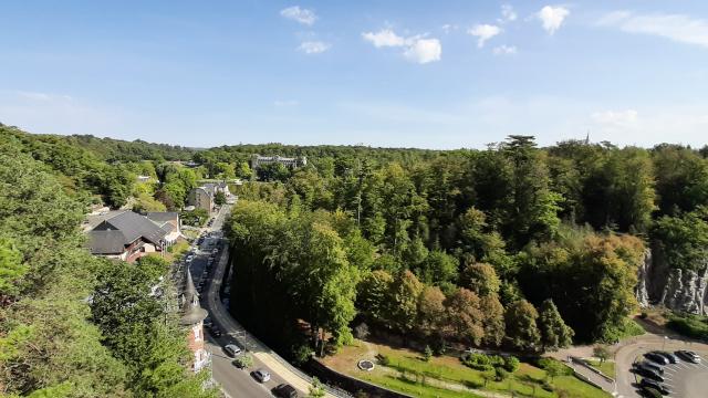 Bagnoles Orne Bebagnoles Vue Roc Chien Panorama