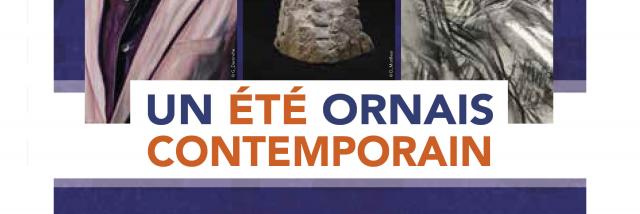 Affiche Ete Ornais Contemporain Flyer