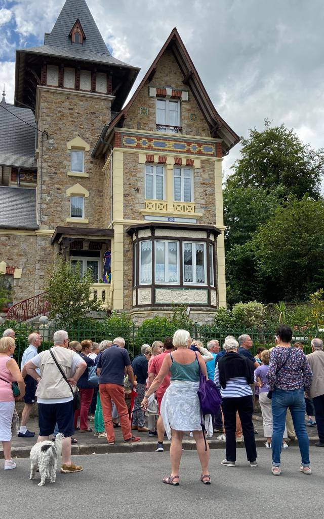 Bagnoles Orne Bebagnoles Visite Guidee Groupe Quartier Belle Epoque Beau Sejour