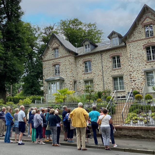 Bagnoles Orne Bebagnoles Visite Guidee Groupe Quartier Belle Epoque Saint Francois