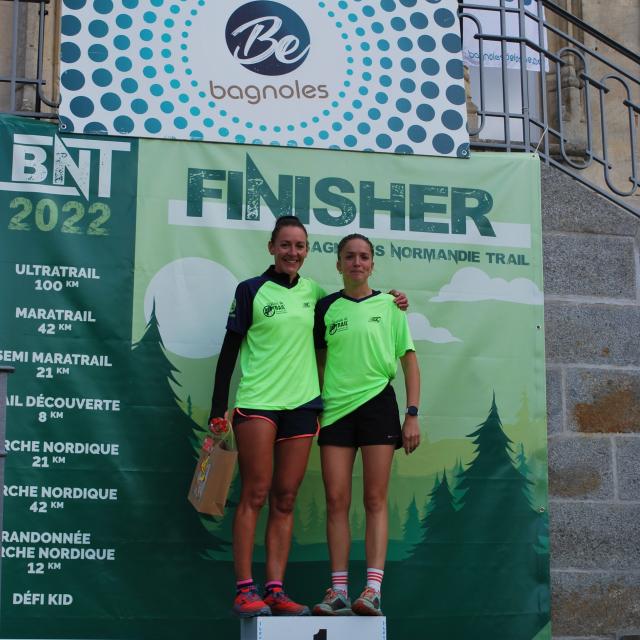 Bagnoles Orne Bebagnoles Bagnoles Normandie Trail 2022 Podium Femmes