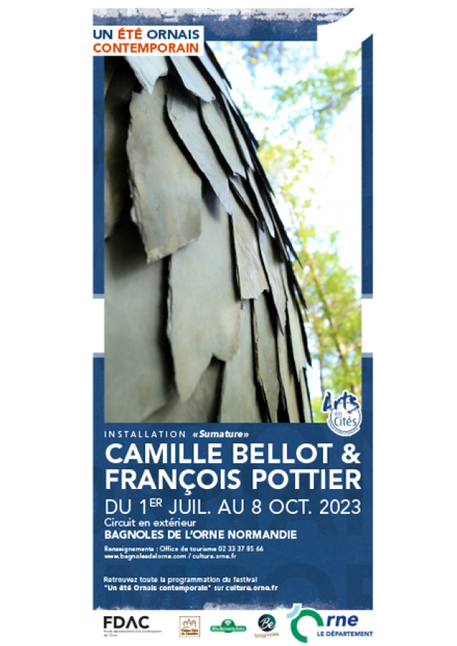 Bagnoles Orne Bebagnoles Camille Bellot Francois Pottier Exposition Estivale Ete Contemporain Flyer