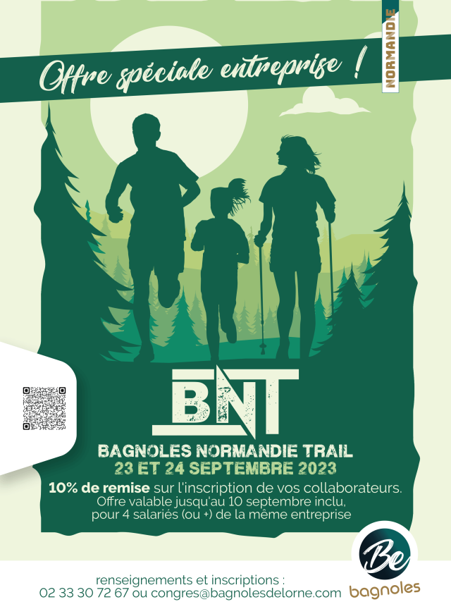 Bagnoles Orne Bebagnoles Bnt 2023 Normandie Trail Offre Speciale Entreprise