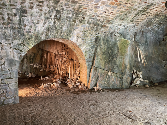 Bagnoles Orne Bebagnoles Camille Bellot Francois Pottier Exposition Estivale Ete Contemporain Vanites Carnivores Grotte