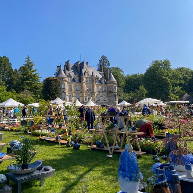 Bagnoles Orne Bebagnoles Chateau Fete Plantes Art Jardin Exposants Fleurs 2023 2