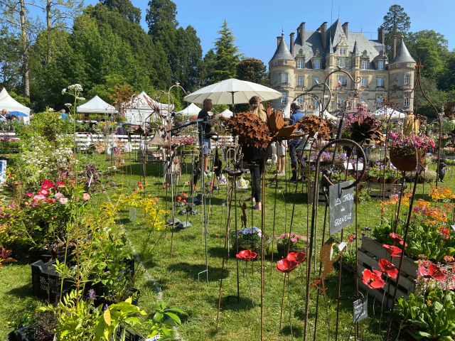 Bagnoles Orne Bebagnoles Fete Plantes Chateau Jardin Parc Evenement