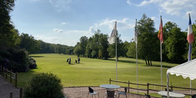 Bagnoles Orne Bebagnoles Golf Club House Terrasse Green